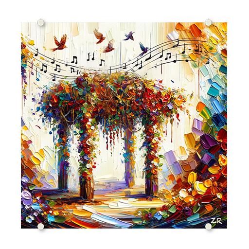 CHUPPAH Acrylic Print