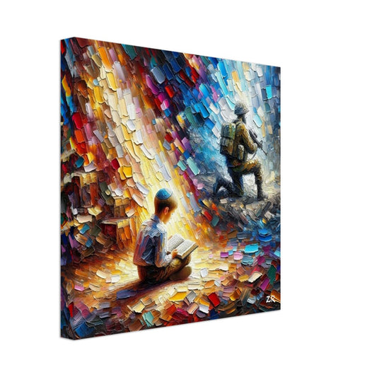 CONNECTED Canvas Print