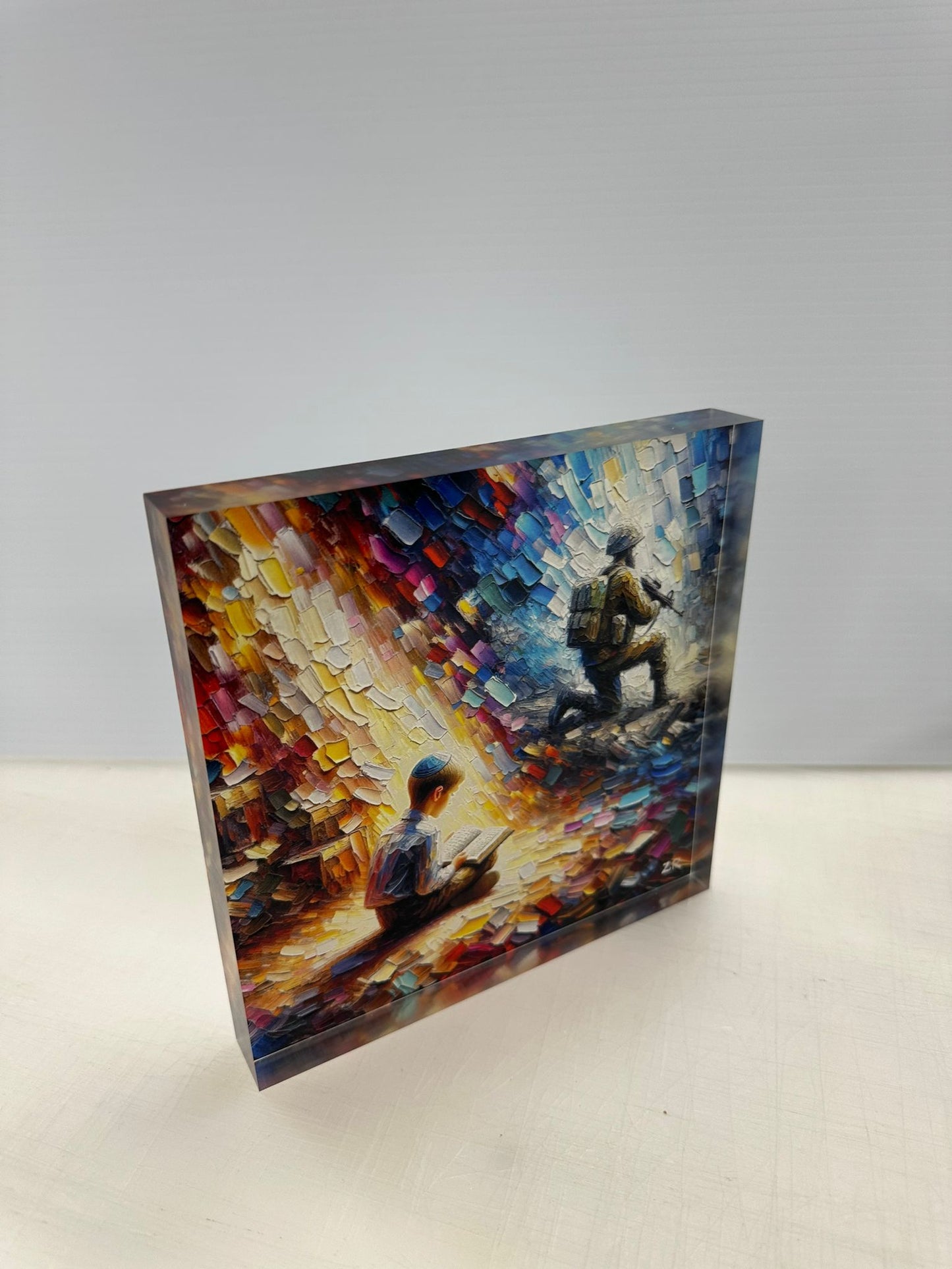 CONNECTED Acrylic Block