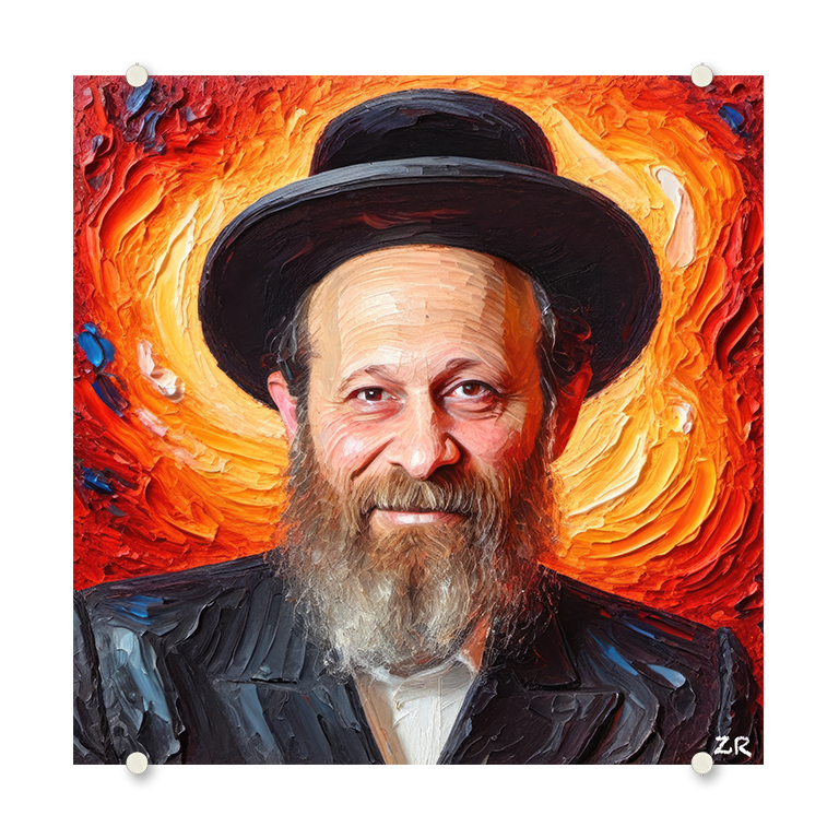 RAV MOSHE WEINBERGER Acrylic Print